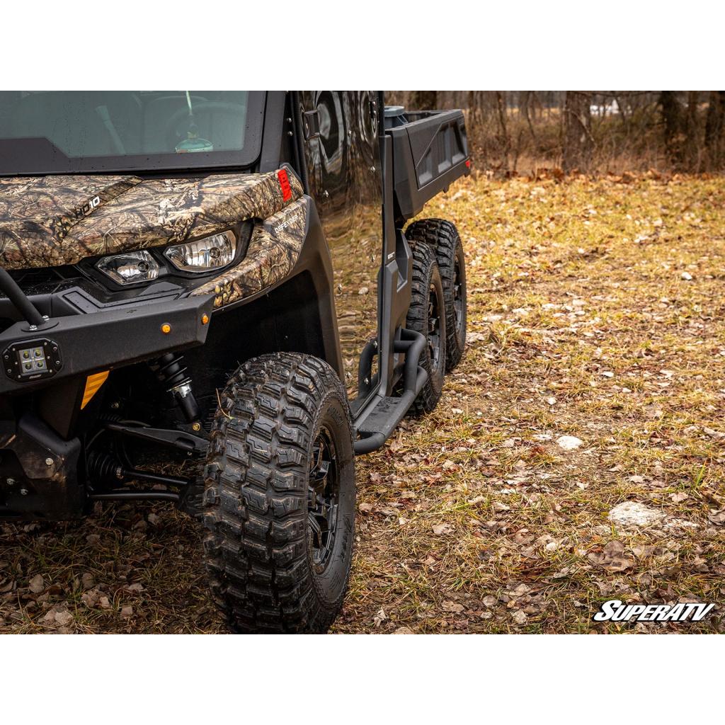 SuperATV Can - Am Defender Heavy - Duty Nerf Bars - MojoMotoSport.com