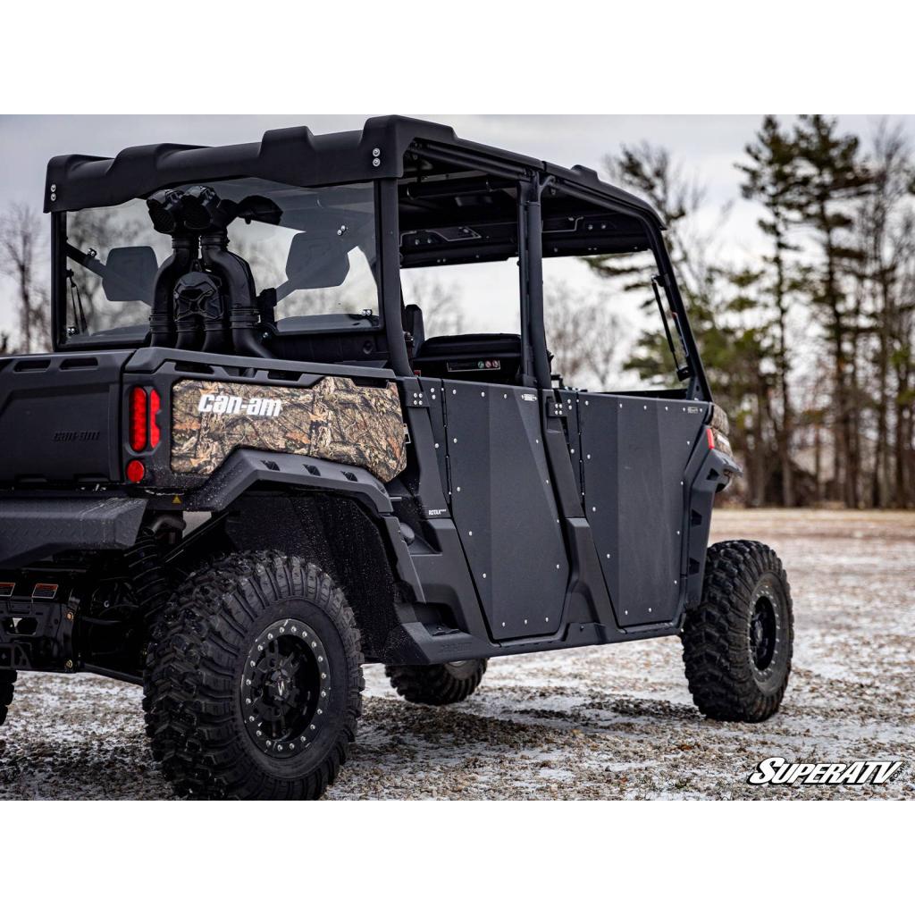 SuperATV Can - Am Defender MAX Aluminum Doors - MojoMotoSport.com