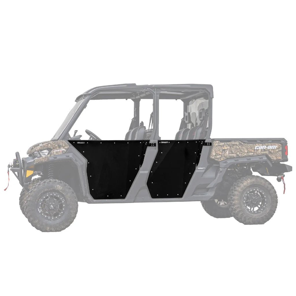 SuperATV Can - Am Defender MAX Aluminum Doors - MojoMotoSport.com