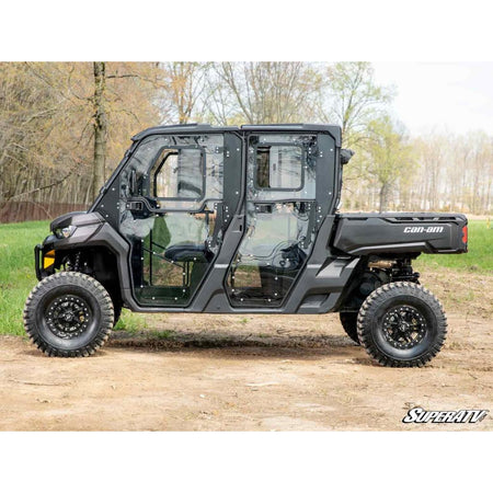 SuperATV Can - Am Defender MAX Convertible Cab Enclosure Doors - MojoMotoSport.com