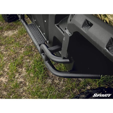 SuperATV Can - Am Defender MAX Heavy - Duty Nerf Bars - MojoMotoSport.com