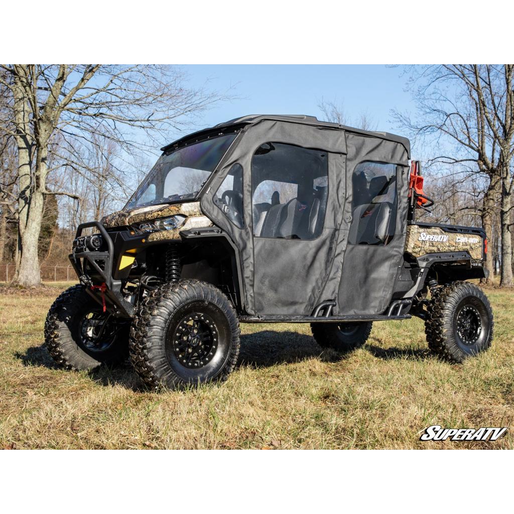 SuperATV Can - Am Defender Primal Soft Cab Enclosure Doors - MojoMotoSport.com