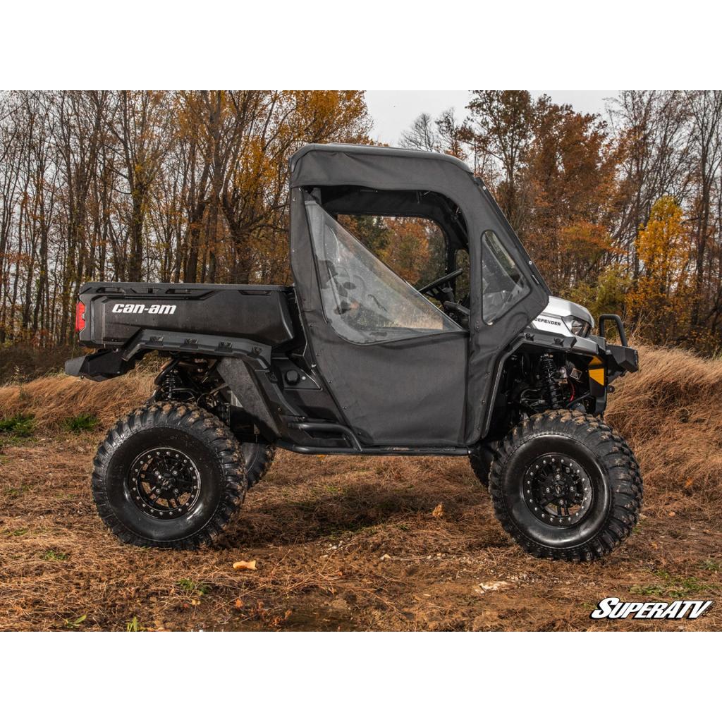 SuperATV Can - Am Defender Primal Soft Cab Enclosure Doors - MojoMotoSport.com