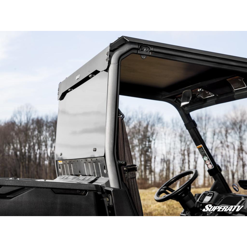 SuperATV Can - Am Defender Rear Glass Windshield - MojoMotoSport.com