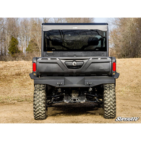 SuperATV Can - Am Defender Rear Glass Windshield - MojoMotoSport.com