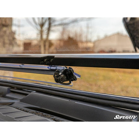SuperATV Can - Am Defender Scratch Resistant Vented Full Windshield - MojoMotoSport.com