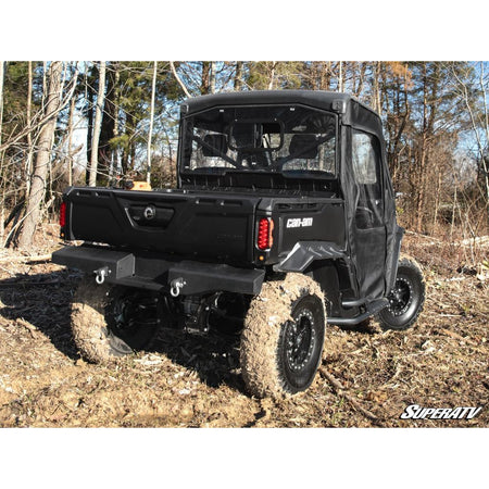 SuperATV Can - Am Defender Sliding Rear Windshield - MojoMotoSport.com