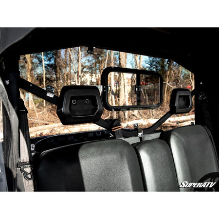 SuperATV Can - Am Defender Sliding Rear Windshield - MojoMotoSport.com