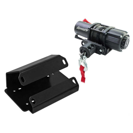 SuperATV Can - Am Defender Winch Mounting Plate - MojoMotoSport.com
