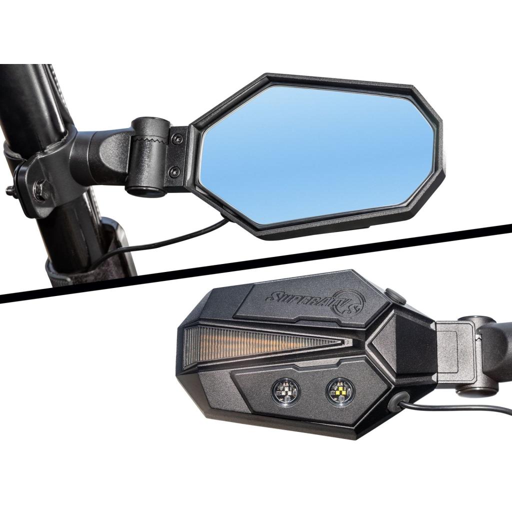 SuperATV Can - Am Lighted Side - View Mirrors - MojoMotoSport.com