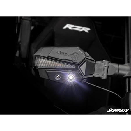 SuperATV Can - Am Lighted Side - View Mirrors - MojoMotoSport.com