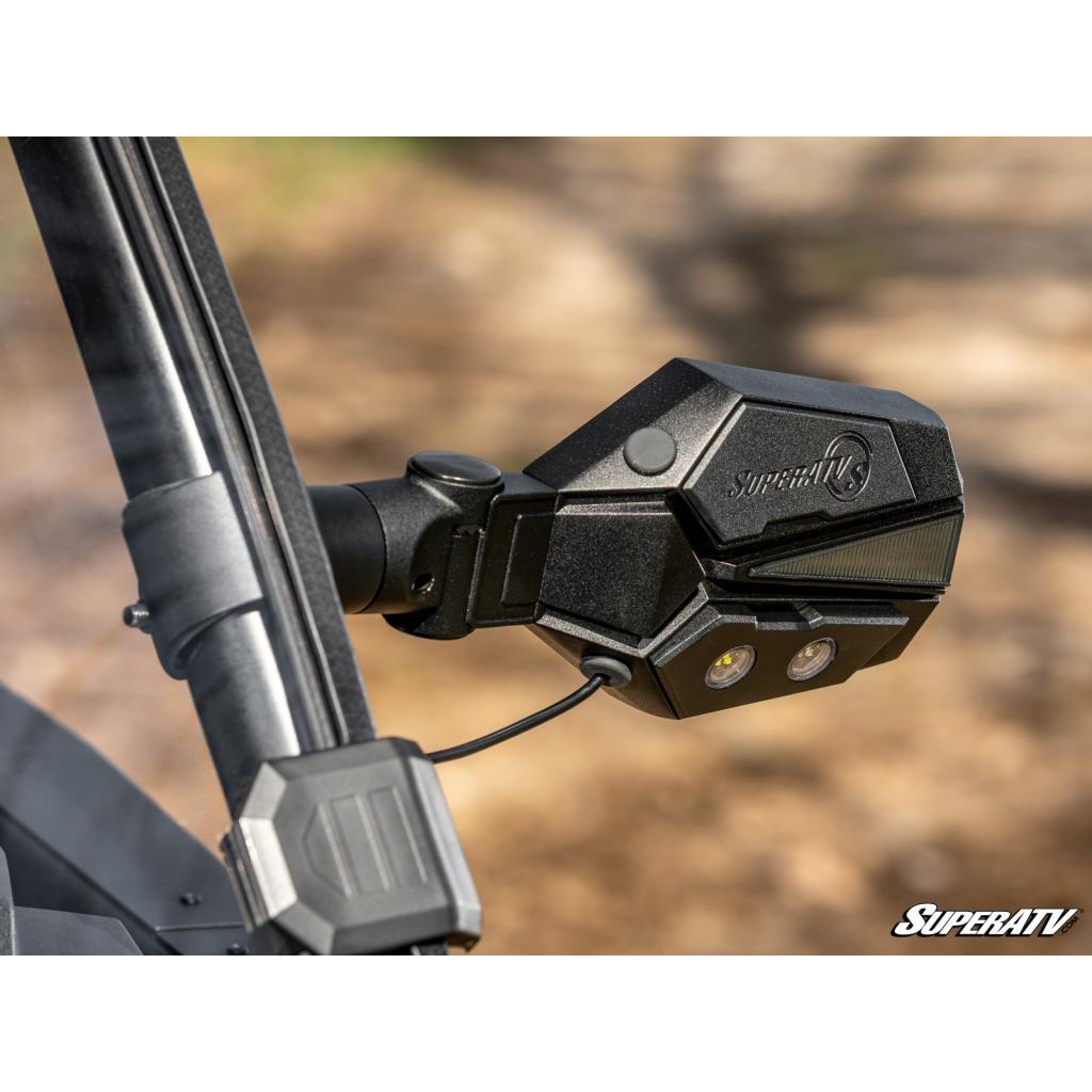 SuperATV Can - Am Lighted Side - View Mirrors - MojoMotoSport.com