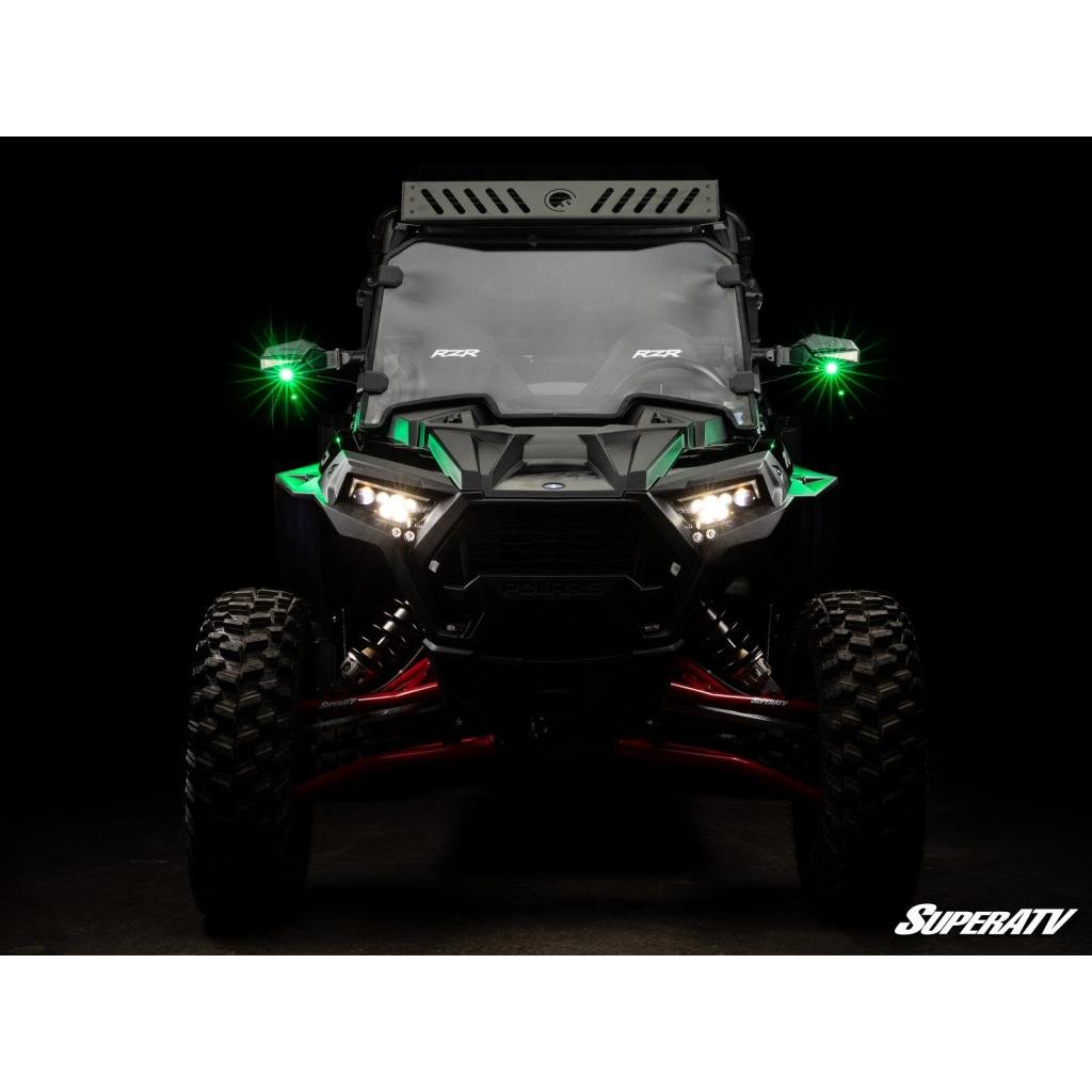 SuperATV Can - Am Lighted Side - View Mirrors - MojoMotoSport.com