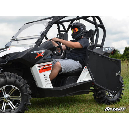 SuperATV Can - Am Maverick Aluminum Doors - MojoMotoSport.com