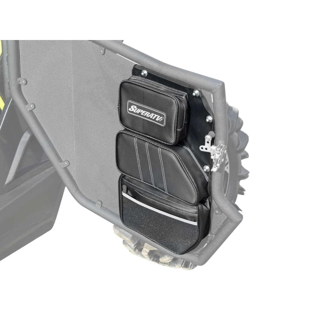 SuperATV Can - Am Maverick Door Bags - Set of 2 - MojoMotoSport.com