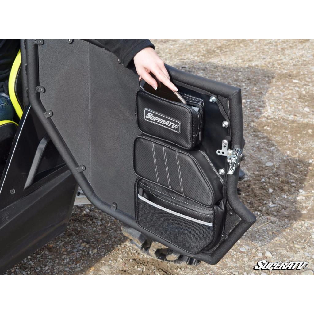 SuperATV Can - Am Maverick Door Bags - Set of 2 - MojoMotoSport.com