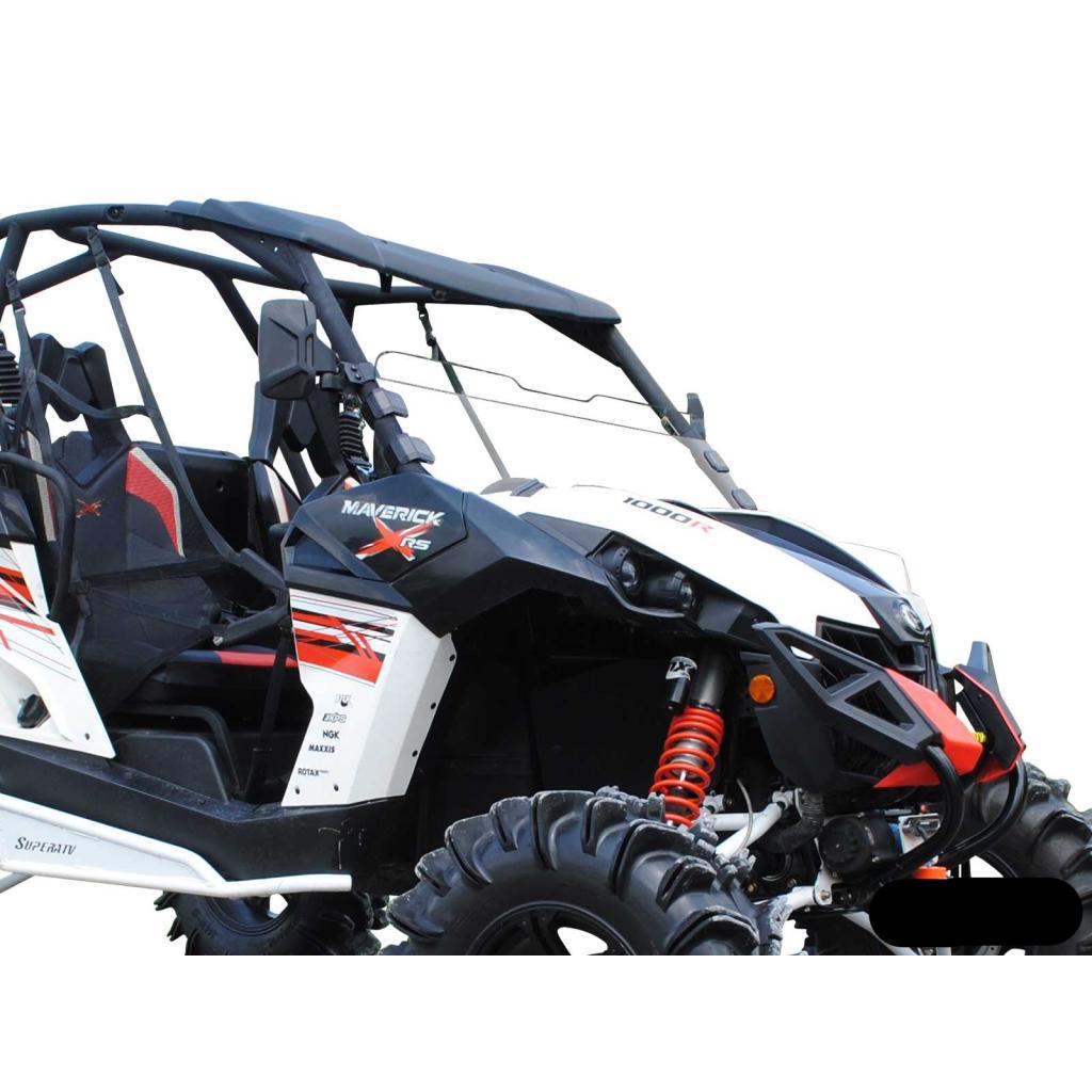 SuperATV Can - Am Maverick Half Windshield - MojoMotoSport.com