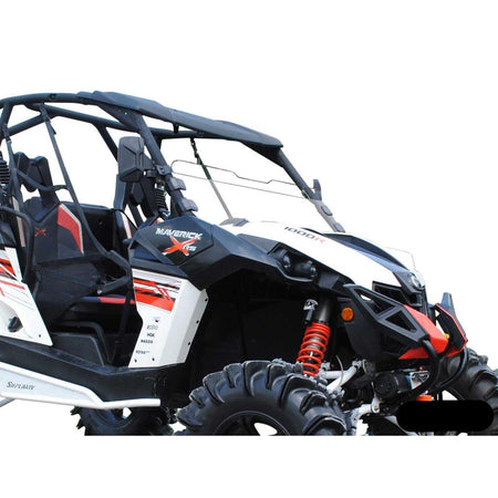 SuperATV Can - Am Maverick Half Windshield - MojoMotoSport.com