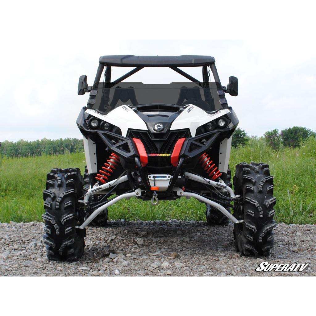 SuperATV Can - Am Maverick Half Windshield - MojoMotoSport.com