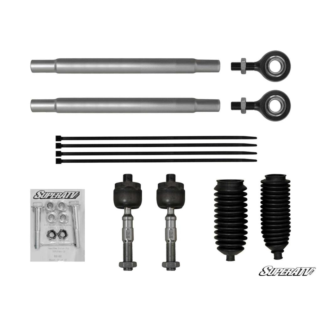 SuperATV Can - Am Maverick Heavy - Duty Tie Rod Kit - MojoMotoSport.com