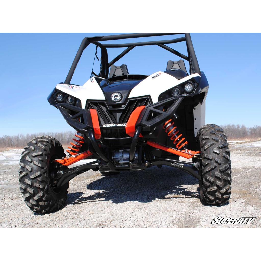 SuperATV Can - Am Maverick High Clearance Front A - Arms - MojoMotoSport.com
