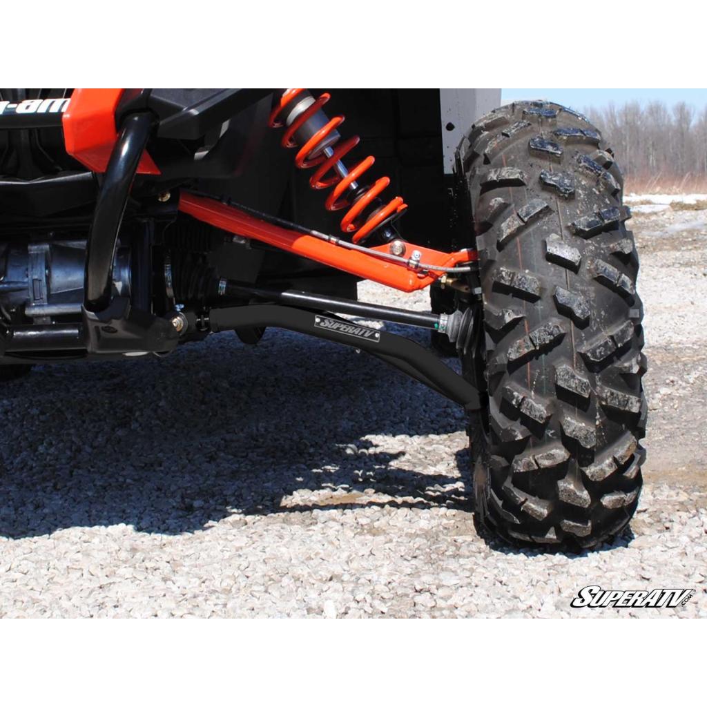 SuperATV Can - Am Maverick High Clearance Front A - Arms - MojoMotoSport.com