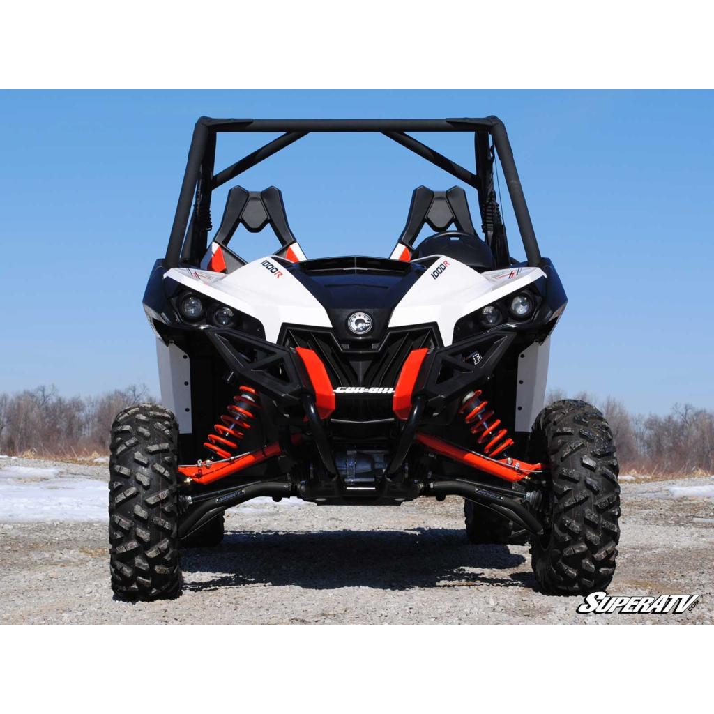 SuperATV Can - Am Maverick High Clearance Front A - Arms - MojoMotoSport.com