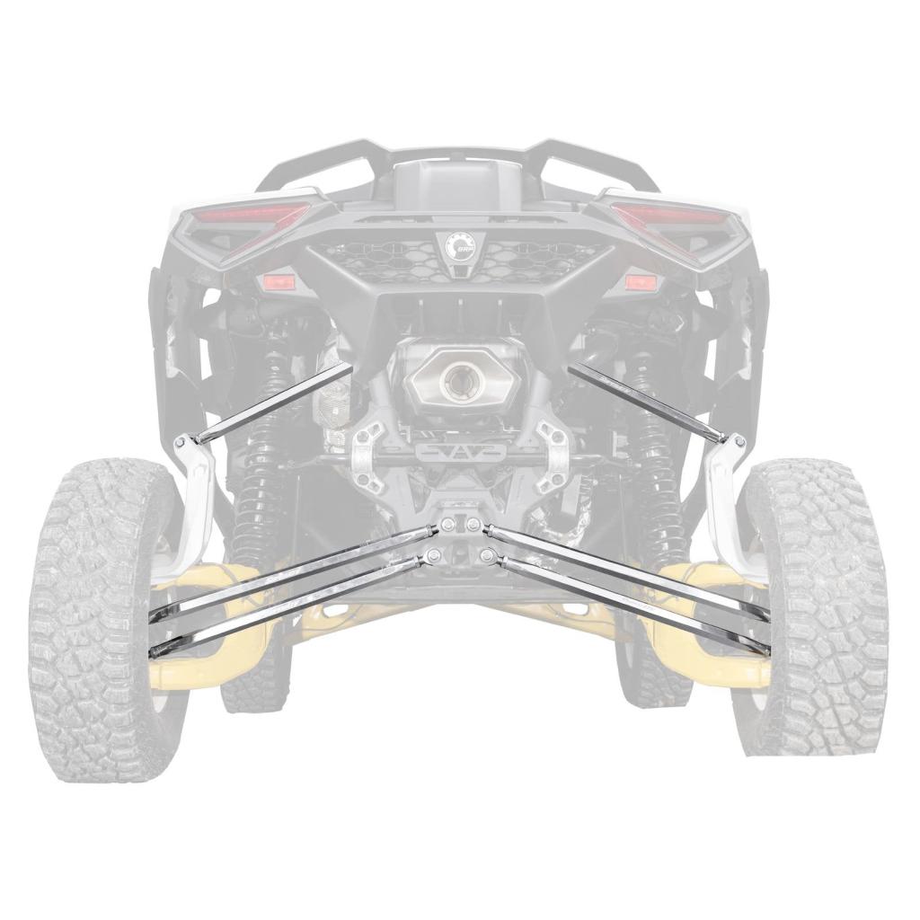 SuperATV Can - Am Maverick R Billet Aluminum Hex Radius Arms - MojoMotoSport.com