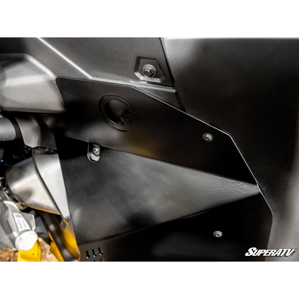 SuperATV Can - Am Maverick R Front Inner Fender Guards - MojoMotoSport.com