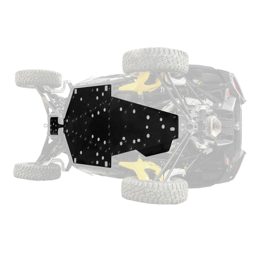 SuperATV Can - Am Maverick R Full Skid Plate - MojoMotoSport.com