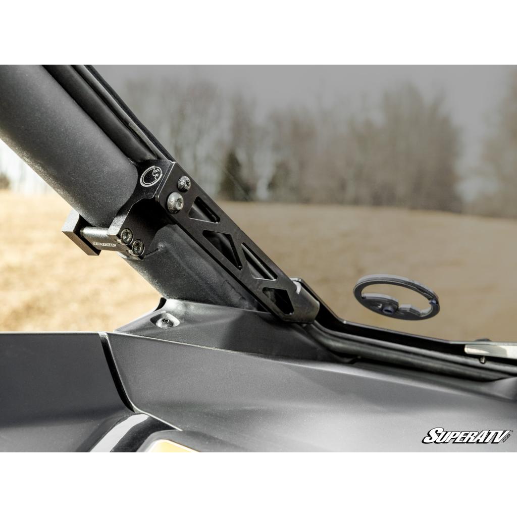 SuperATV Can - Am Maverick R Scratch - Resistant Full Windshield - MojoMotoSport.com
