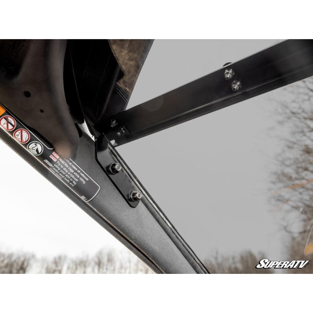 SuperATV Can - Am Maverick R Scratch - Resistant Full Windshield - MojoMotoSport.com