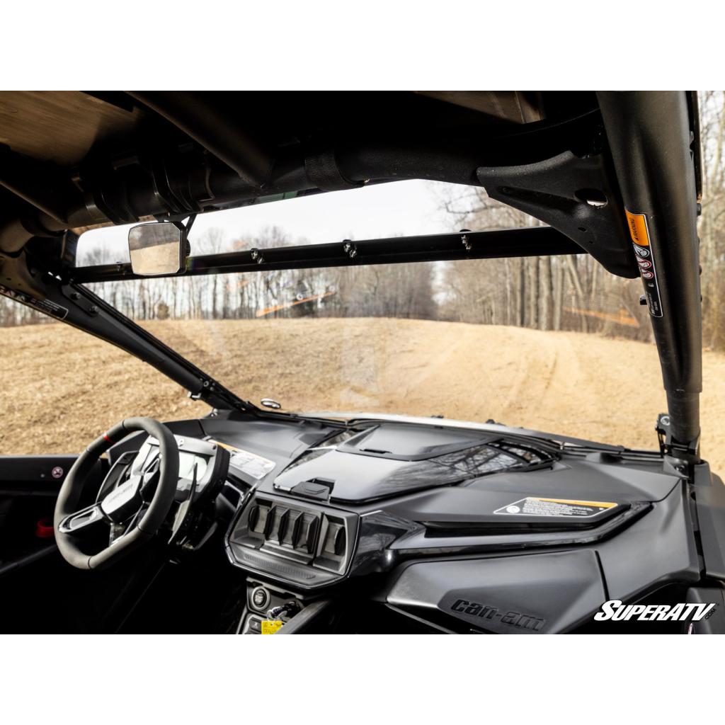 SuperATV Can - Am Maverick R Scratch - Resistant Full Windshield - MojoMotoSport.com