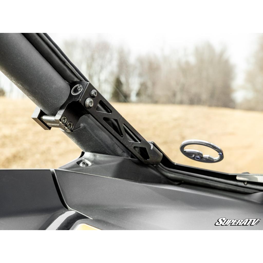 SuperATV Can - Am Maverick R Scratch - Resistant Full Windshield - MojoMotoSport.com