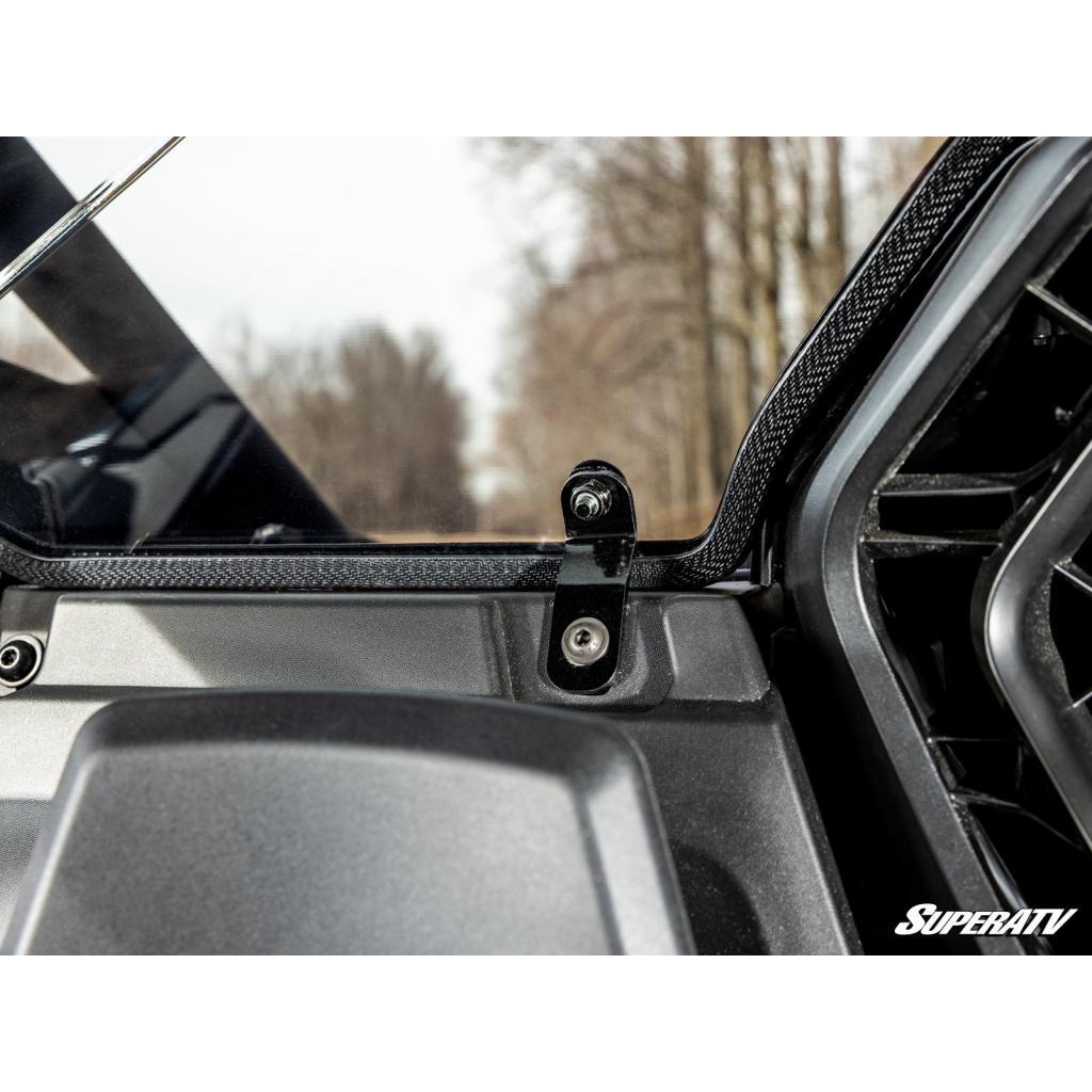 SuperATV Can - Am Maverick R Scratch - Resistant Rear Windshield - MojoMotoSport.com