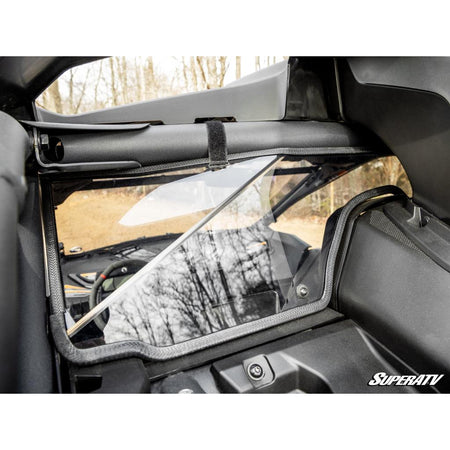 SuperATV Can - Am Maverick R Scratch - Resistant Rear Windshield - MojoMotoSport.com