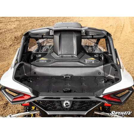 SuperATV Can - Am Maverick R Scratch - Resistant Rear Windshield - MojoMotoSport.com