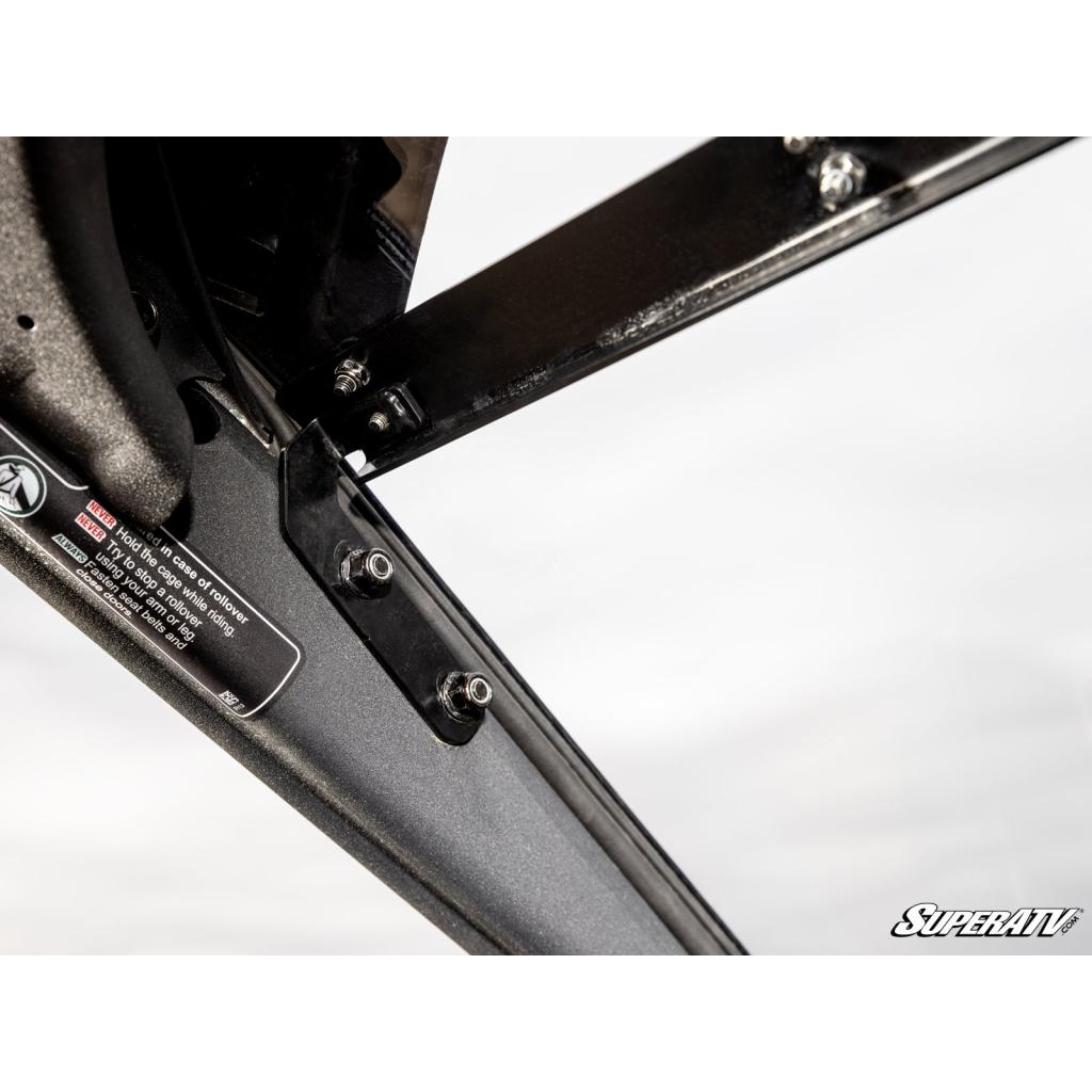 SuperATV Can - Am Maverick R Scratch - Resistant Vented Full Windshield - MojoMotoSport.com