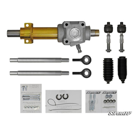 SuperATV Can - Am Maverick RackBoss Heavy - Duty Rack and Pinion - MojoMotoSport.com