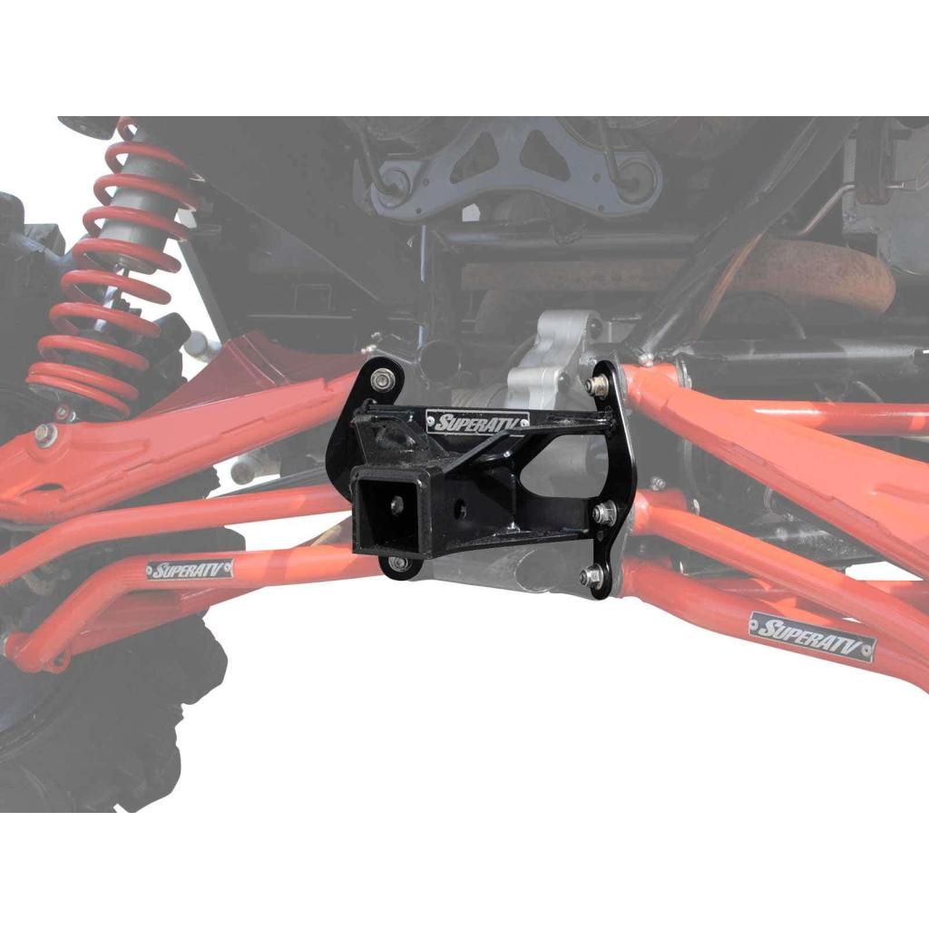 SuperATV Can - Am Maverick Rear Receiver Hitch - MojoMotoSport.com