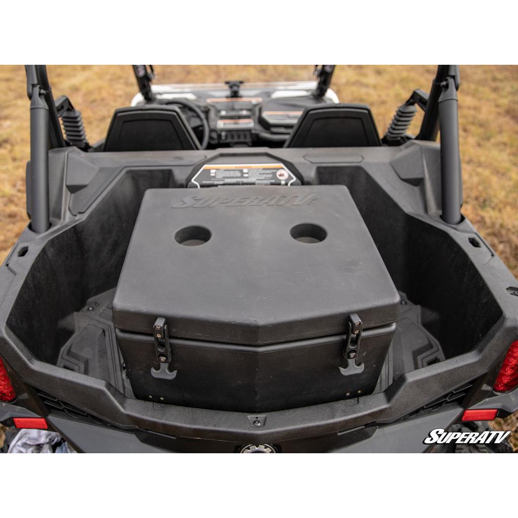SuperATV Can - Am Maverick Sport Cooler / Cargo Box - MojoMotoSport.com