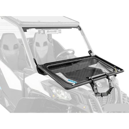 SuperATV Can - Am Maverick Sport Flip Down Glass Windshield - MojoMotoSport.com