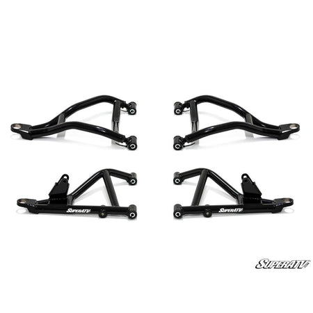 SuperATV Can - Am Maverick Sport High Clearance 1.5" Forward Offset A - Arms - MojoMotoSport.com