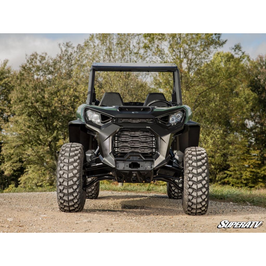 SuperATV Can - Am Maverick Sport High Clearance 1.5" Forward Offset A - Arms - MojoMotoSport.com