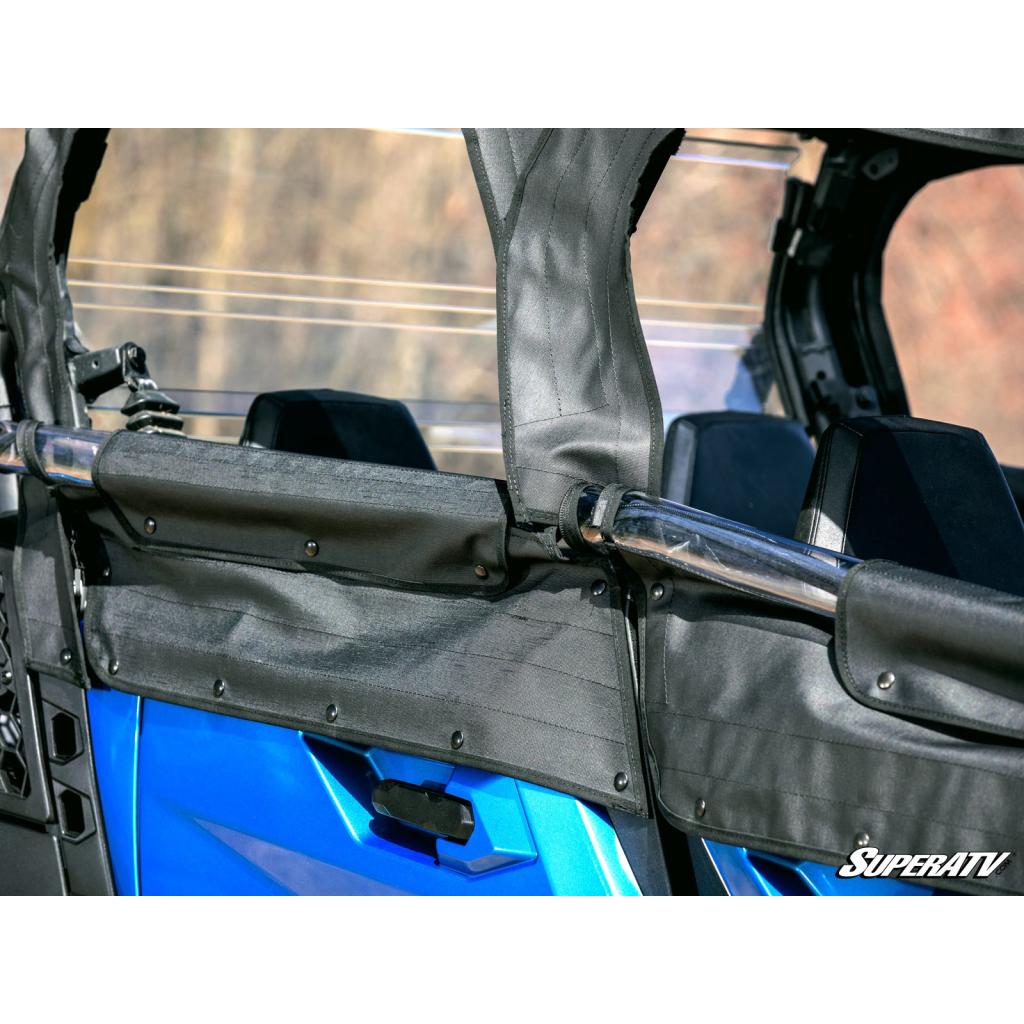 SuperATV Can - Am Maverick Sport Primal Soft Cab Enclosure Upper Doors - MojoMotoSport.com