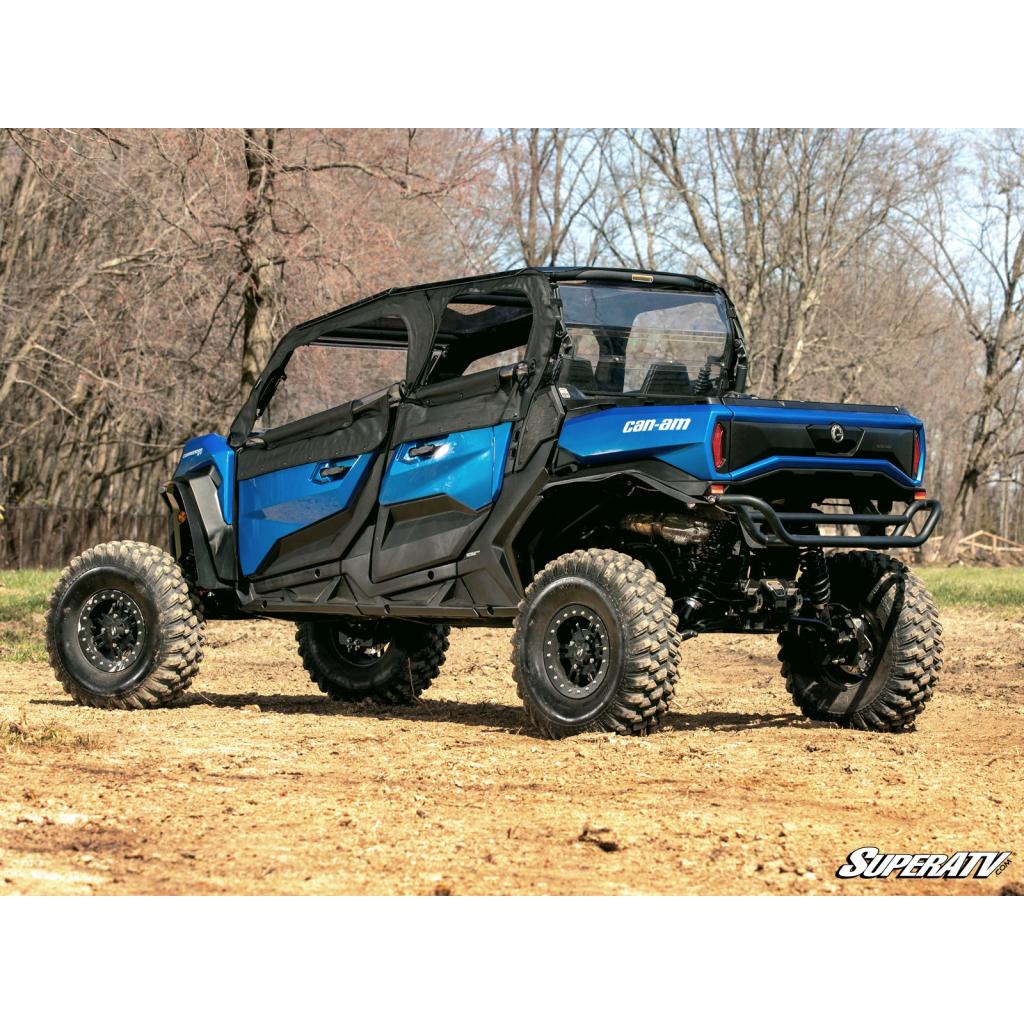 SuperATV Can - Am Maverick Sport Primal Soft Cab Enclosure Upper Doors - MojoMotoSport.com
