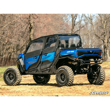 SuperATV Can - Am Maverick Sport Primal Soft Cab Enclosure Upper Doors - MojoMotoSport.com