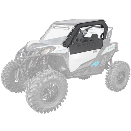 SuperATV Can - Am Maverick Sport Primal Soft Cab Enclosure Upper Doors - MojoMotoSport.com