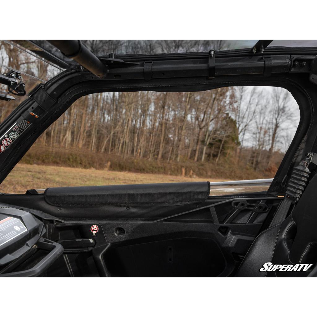 SuperATV Can - Am Maverick Sport Primal Soft Cab Enclosure Upper Doors - MojoMotoSport.com