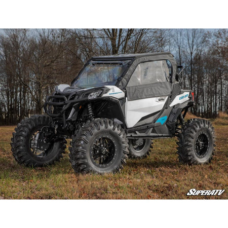 SuperATV Can - Am Maverick Sport Primal Soft Cab Enclosure Upper Doors - MojoMotoSport.com